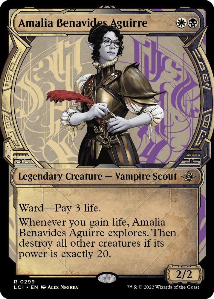Amalia Benavides Aguirre (Showcase) [The Lost Caverns of Ixalan] 299