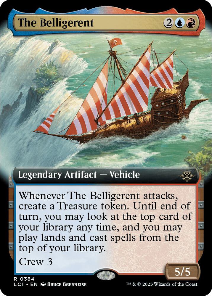 The Belligerent (Extended Art) [The Lost Caverns of Ixalan] 384