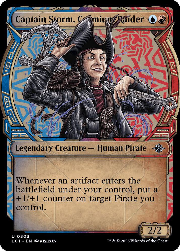 Captain Storm, Cosmium Raider (Showcase) [The Lost Caverns of Ixalan] 303
