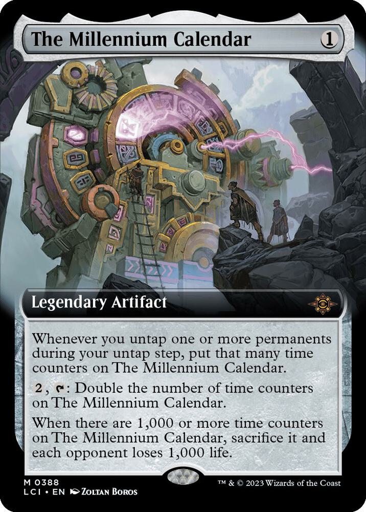 The Millennium Calendar (Extended Art) [The Lost Caverns of Ixalan] 388