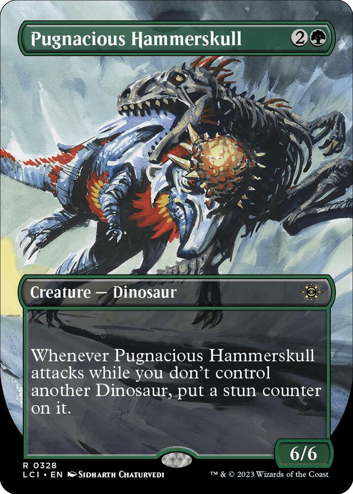 Pugnacious Hammerskull (Borderless) [The Lost Caverns of Ixalan] 328