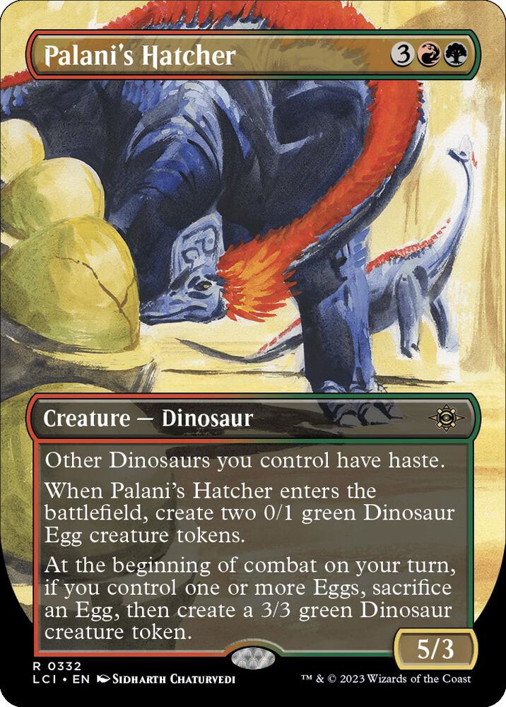 Palani's Hatcher (Borderless) [The Lost Caverns of Ixalan] 332