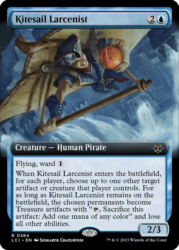Kitesail Larcenist (Extended Art) [The Lost Caverns of Ixalan] 364