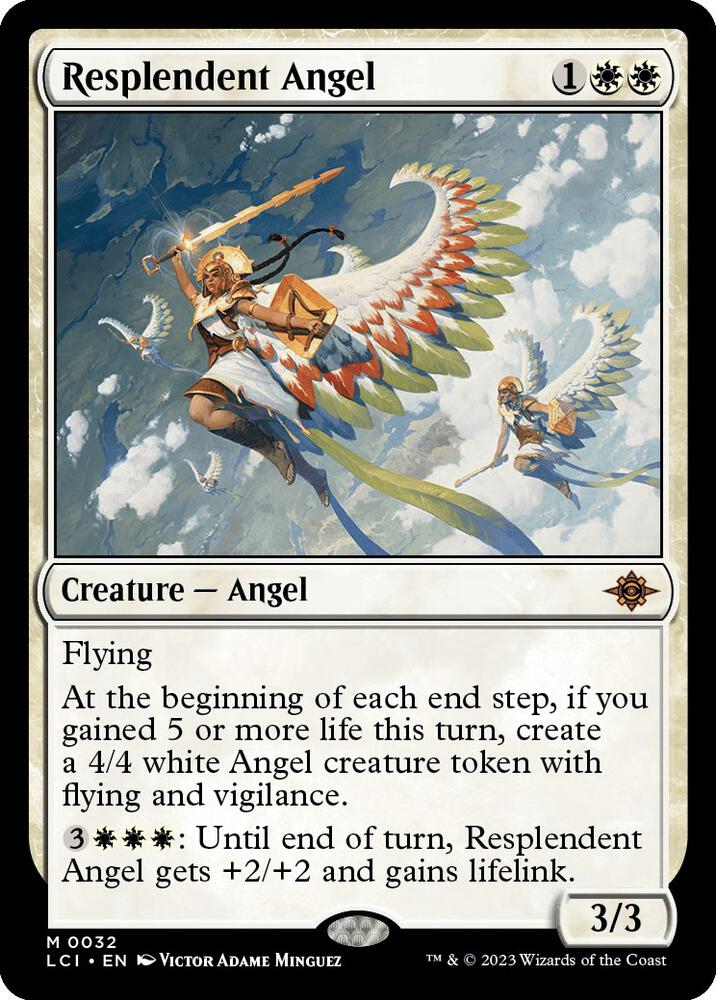 Resplendent Angel [The Lost Caverns of Ixalan] 32
