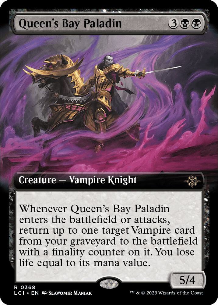 Queen's Bay Paladin (Extended Art) [The Lost Caverns of Ixalan] 368