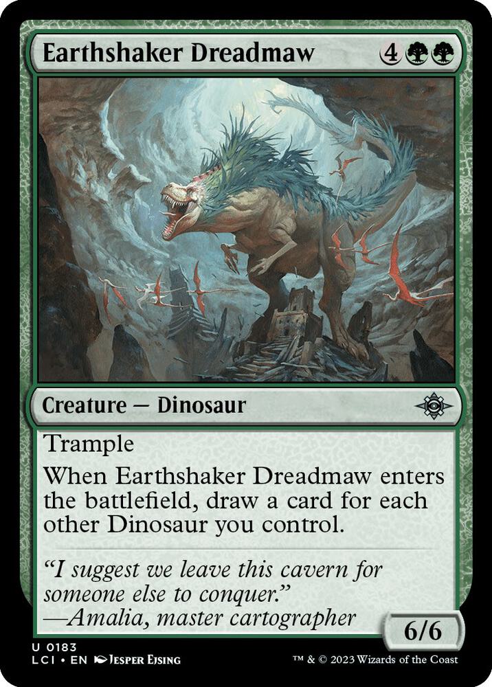 Earthshaker Dreadmaw [The Lost Caverns of Ixalan] 183