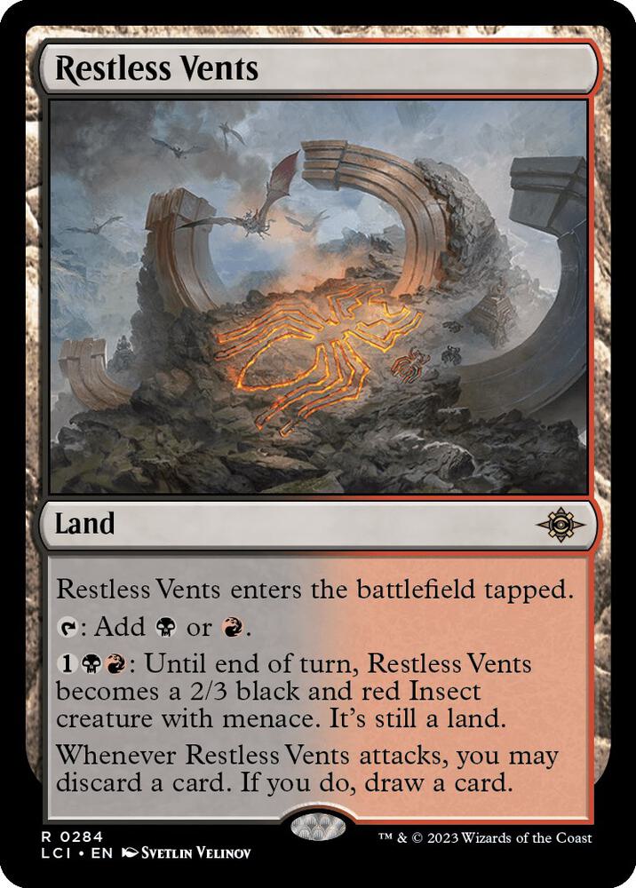 Restless Vents [The Lost Caverns of Ixalan] 284