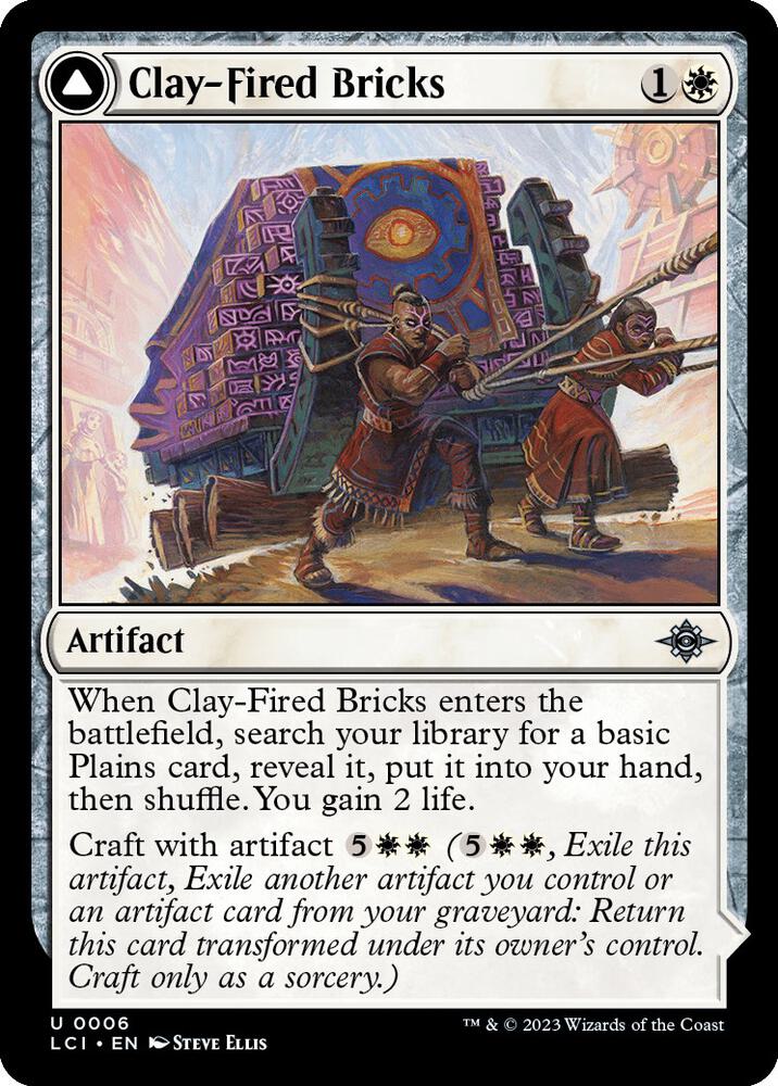 Clay-Fired Bricks [The Lost Caverns of Ixalan] 6