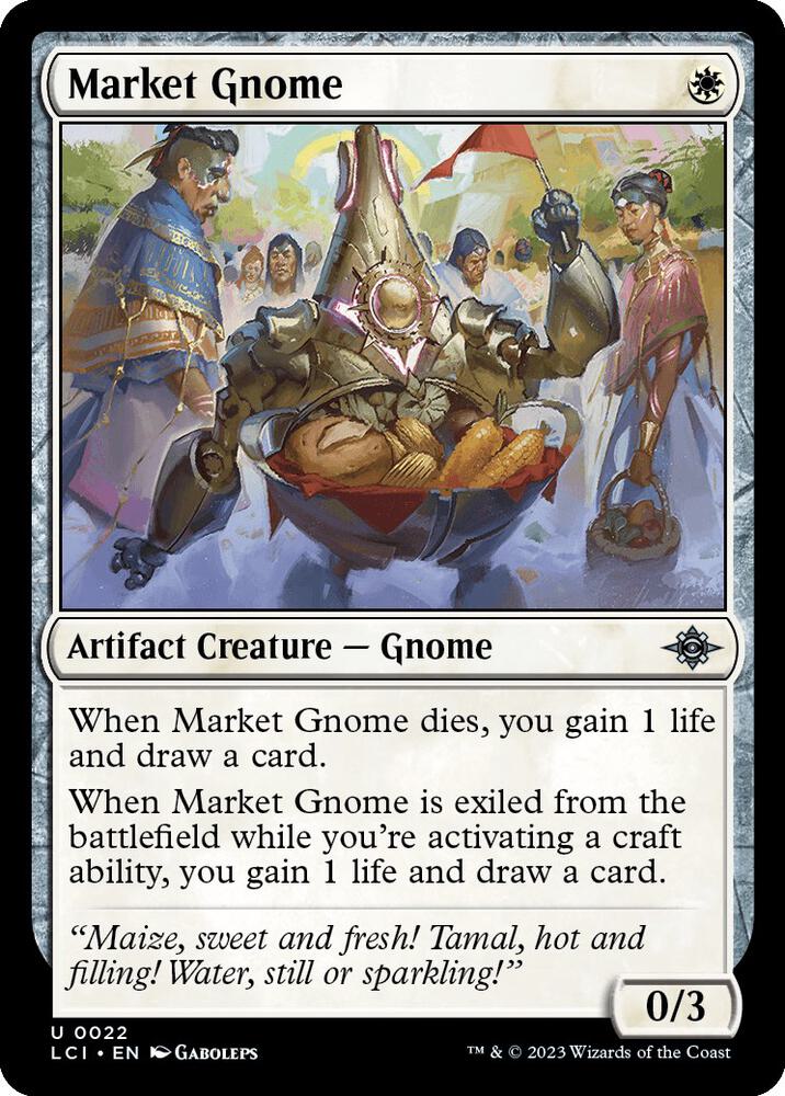 Market Gnome [The Lost Caverns of Ixalan] 22