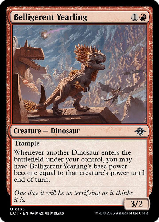 Belligerent Yearling [The Lost Caverns of Ixalan] 133