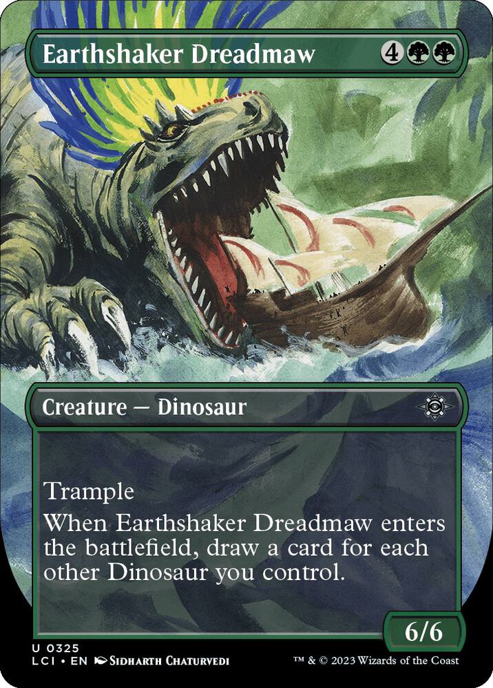 Earthshaker Dreadmaw (Borderless) [The Lost Caverns of Ixalan] 325