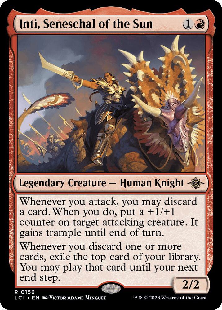 Inti, Seneschal of the Sun [The Lost Caverns of Ixalan] 156