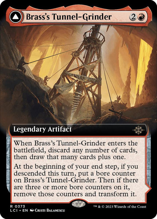 Brass's Tunnel-Grinder (Extended Art) [The Lost Caverns of Ixalan] 373