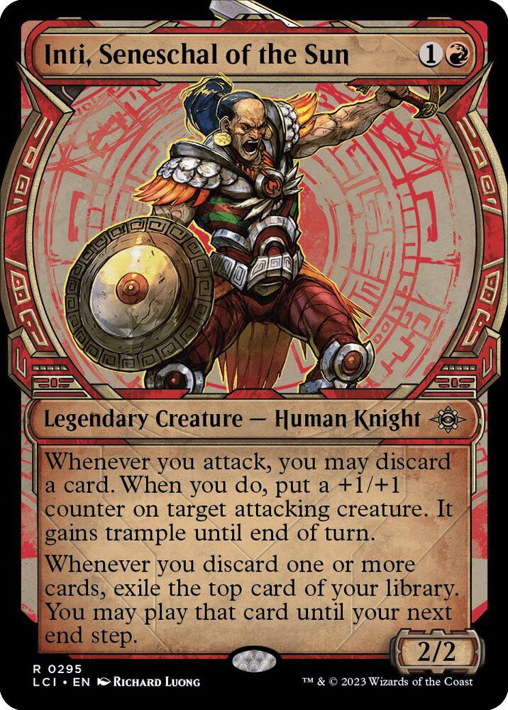 Inti, Seneschal of the Sun (Showcase) [The Lost Caverns of Ixalan] 295