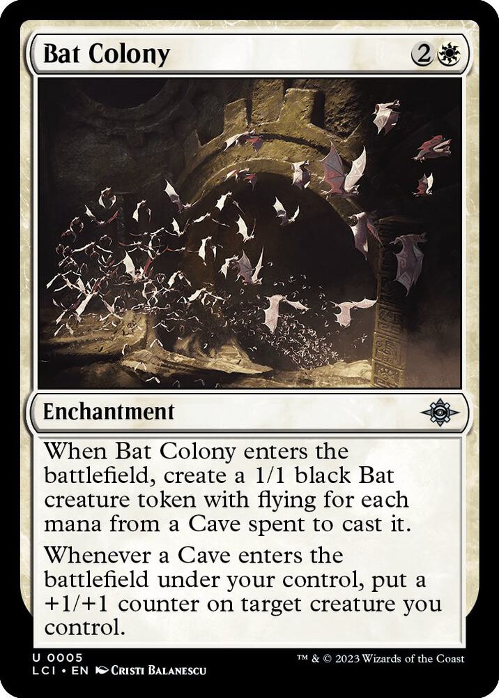 Bat Colony [The Lost Caverns of Ixalan] 5