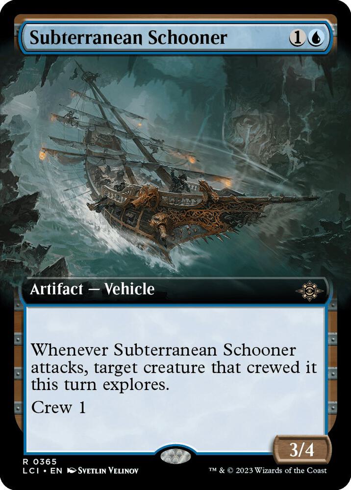 Subterranean Schooner (Extended Art) [The Lost Caverns of Ixalan] 365