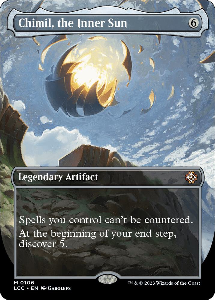 Chimil, the Inner Sun (Borderless) [Commander: The Lost Caverns of Ixalan] 106