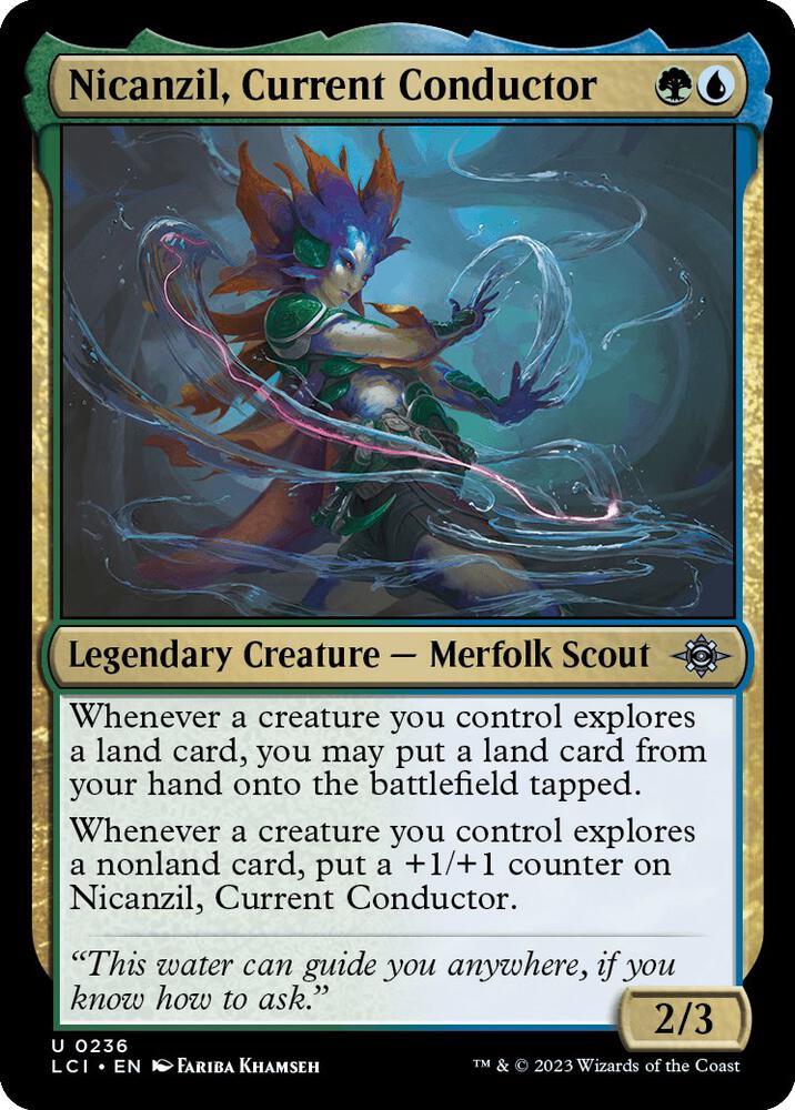 Nicanzil, Current Conductor [The Lost Caverns of Ixalan] 236