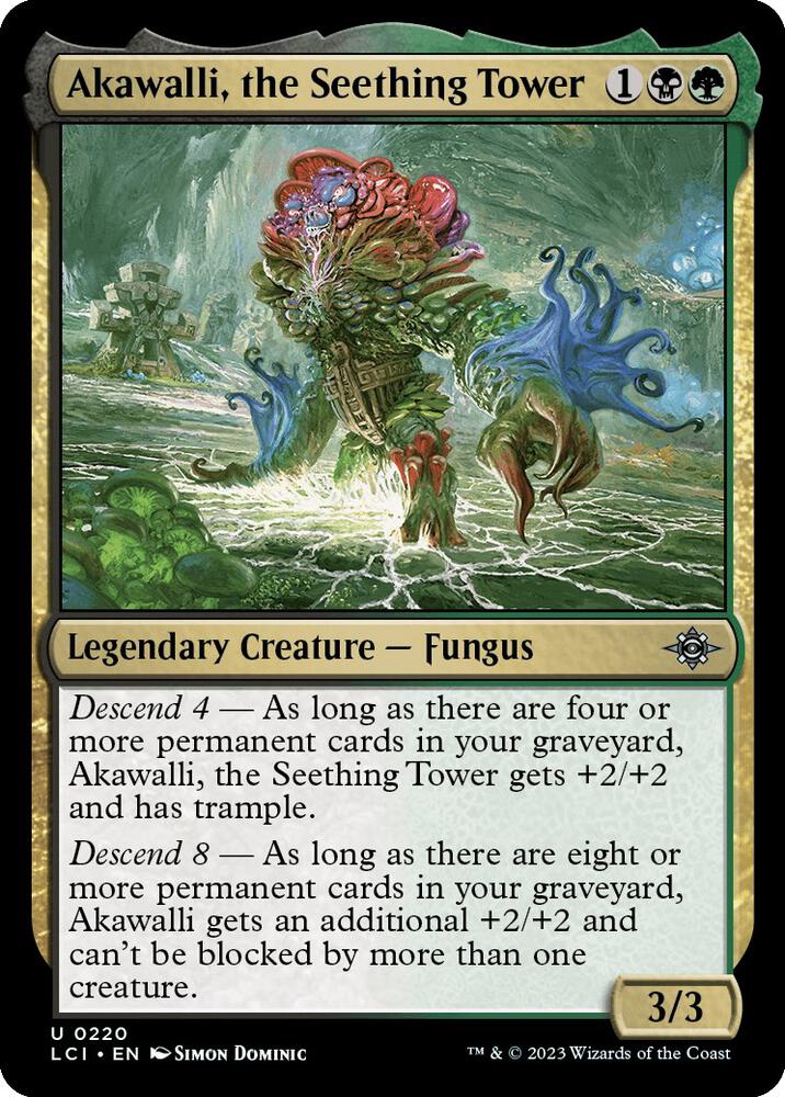 Akawalli, the Seething Tower [The Lost Caverns of Ixalan] 220