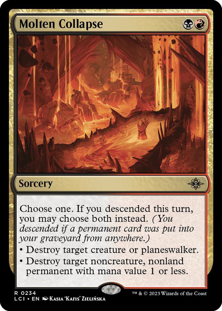 Molten Collapse [The Lost Caverns of Ixalan] 234