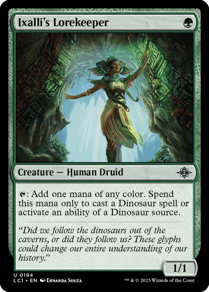 Ixalli's Lorekeeper [The Lost Caverns of Ixalan] 194