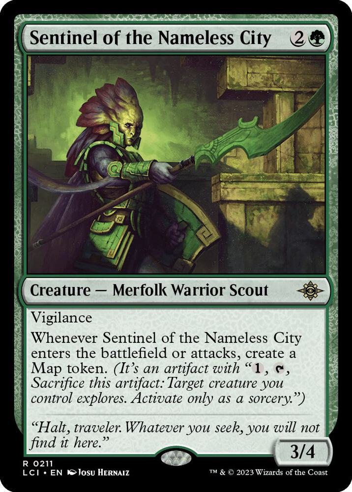 Sentinel of the Nameless City [The Lost Caverns of Ixalan] 211