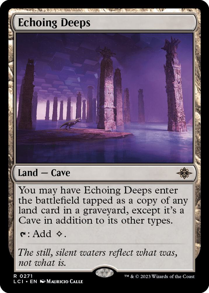 Echoing Deeps [The Lost Caverns of Ixalan] 271