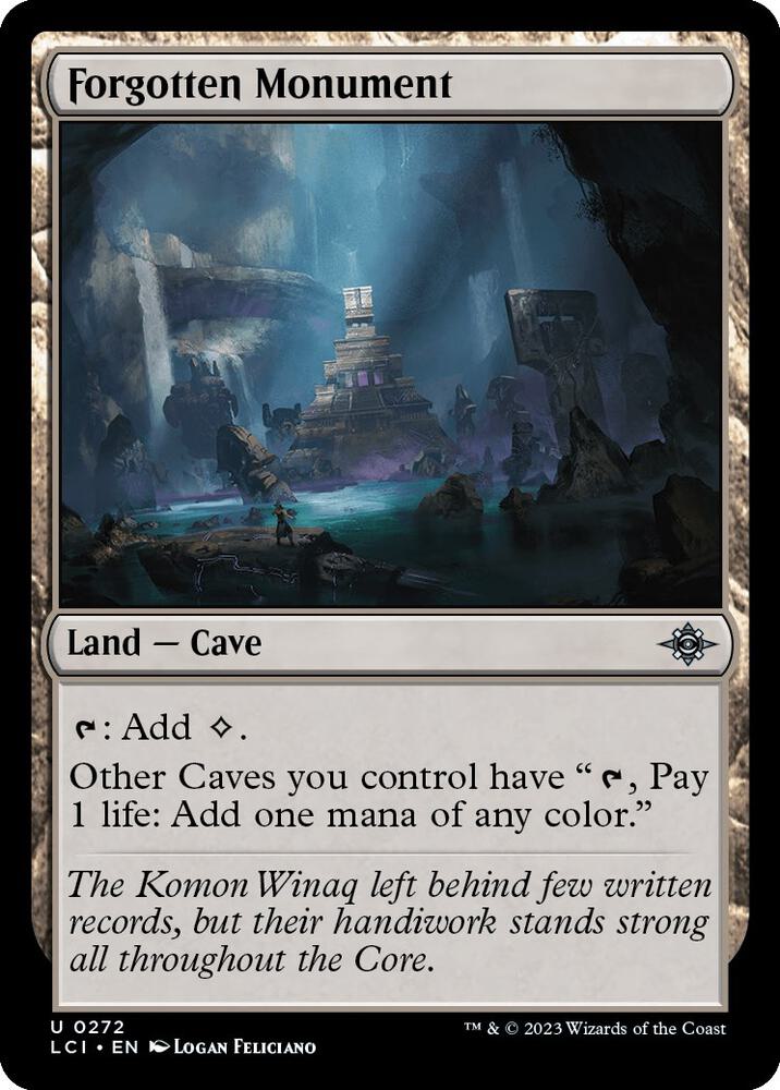 Forgotten Monument [The Lost Caverns of Ixalan] 272