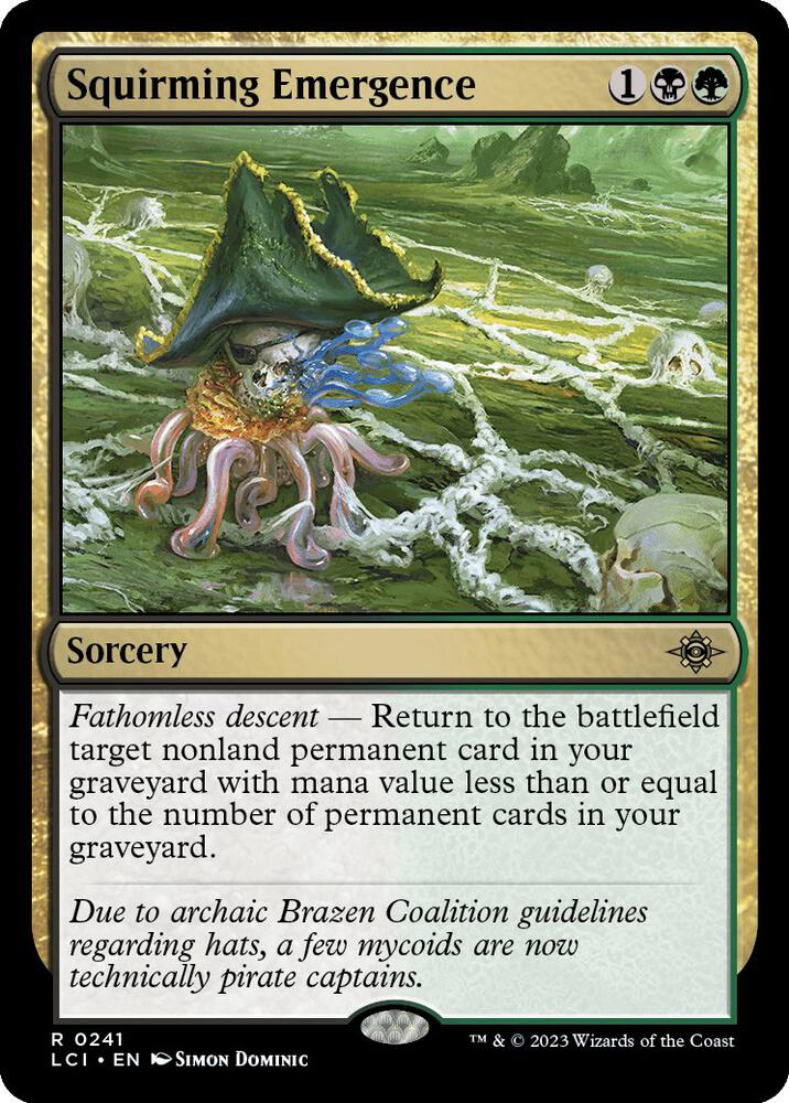 Squirming Emergence [The Lost Caverns of Ixalan] 241