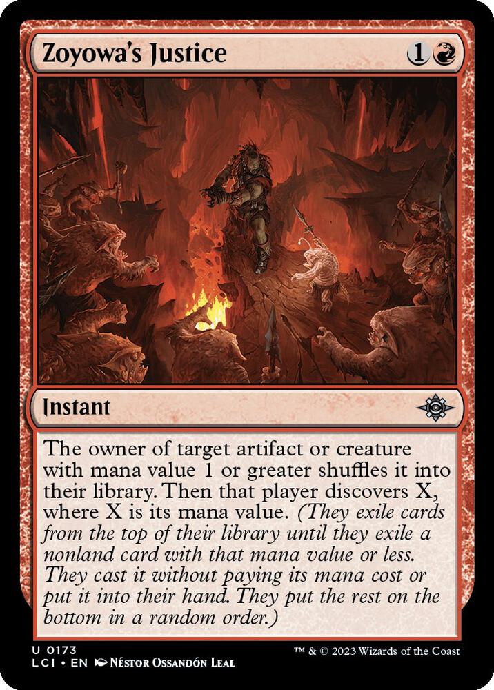 Zoyowa's Justice [The Lost Caverns of Ixalan] 173