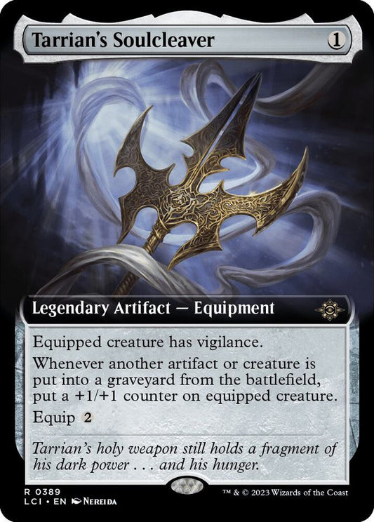 Tarrian's Soulcleaver (Extended Art) [The Lost Caverns of Ixalan] 389