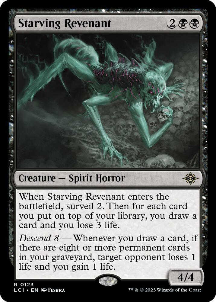 Starving Revenant [The Lost Caverns of Ixalan] 123
