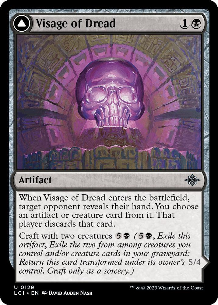 Visage of Dread [The Lost Caverns of Ixalan] 129