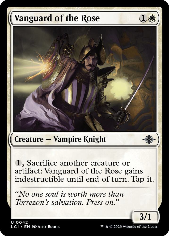 Vanguard of the Rose [The Lost Caverns of Ixalan] 42