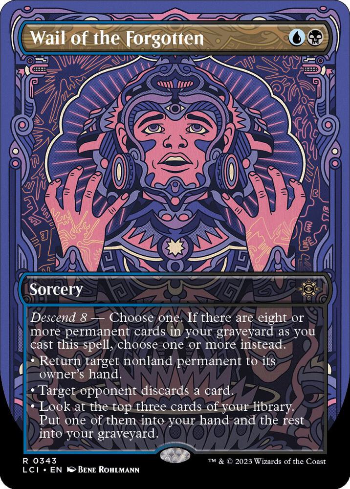 Wail of the Forgotten (Borderless) [The Lost Caverns of Ixalan] 343