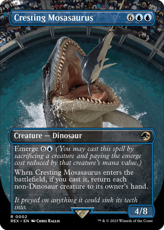 Cresting Mosasaurus (Borderless) [Universes Beyond: Jurassic World Collection] 2