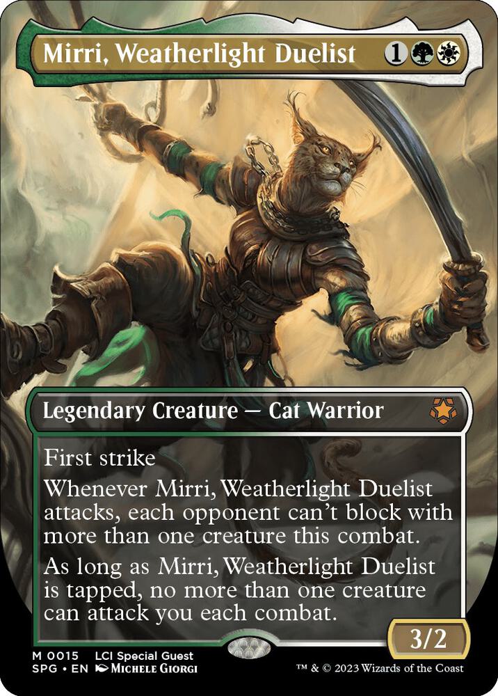 Mirri, Weatherlight Duelist (Borderless) [Special Guests] 15