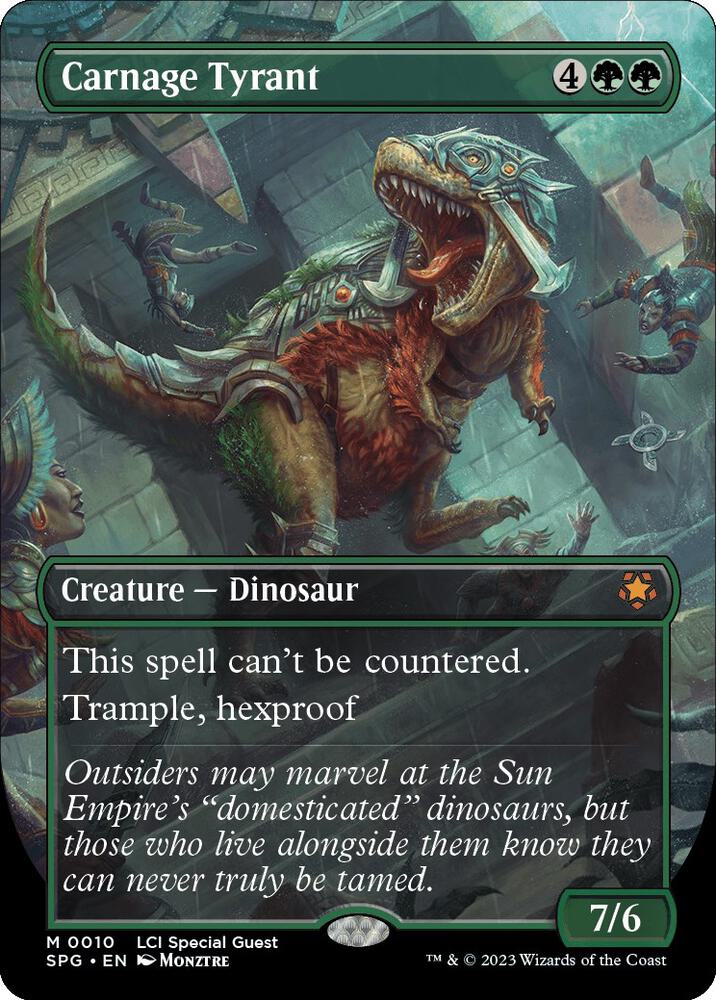 Carnage Tyrant (Borderless) [Special Guests] 10