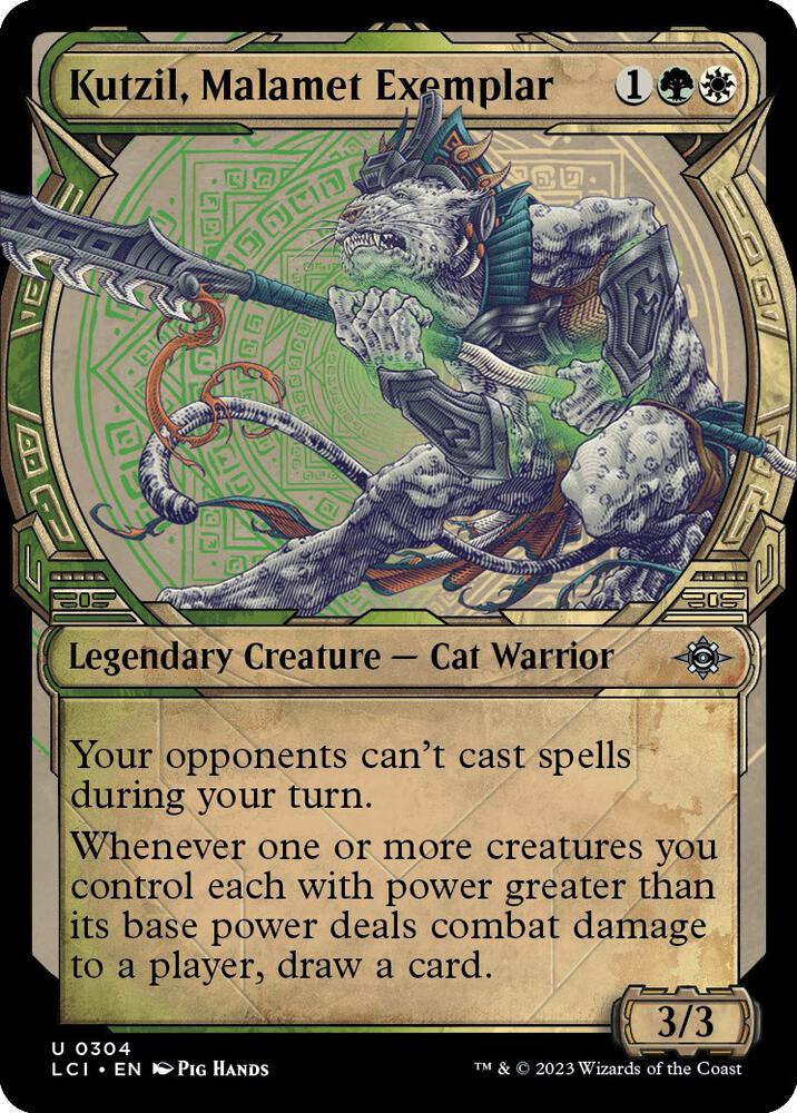 Kutzil, Malamet Exemplar (Showcase) [The Lost Caverns of Ixalan] 304