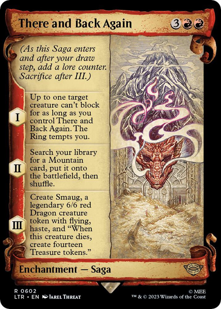 There and Back Again (Showcase Scrolls) [Universes Beyond: The Lord of the Rings: Tales of Middle-earth] 602