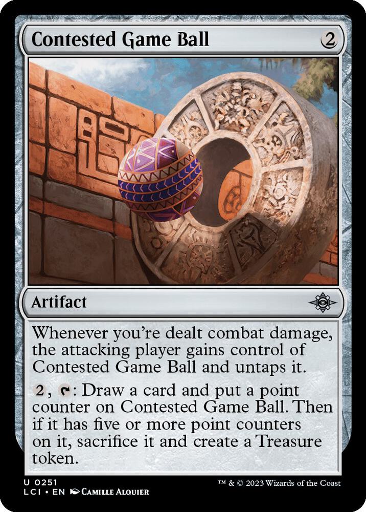 Contested Game Ball [The Lost Caverns of Ixalan] 251