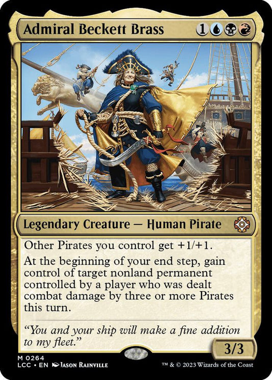 Admiral Beckett Brass [Commander: The Lost Caverns of Ixalan] 264
