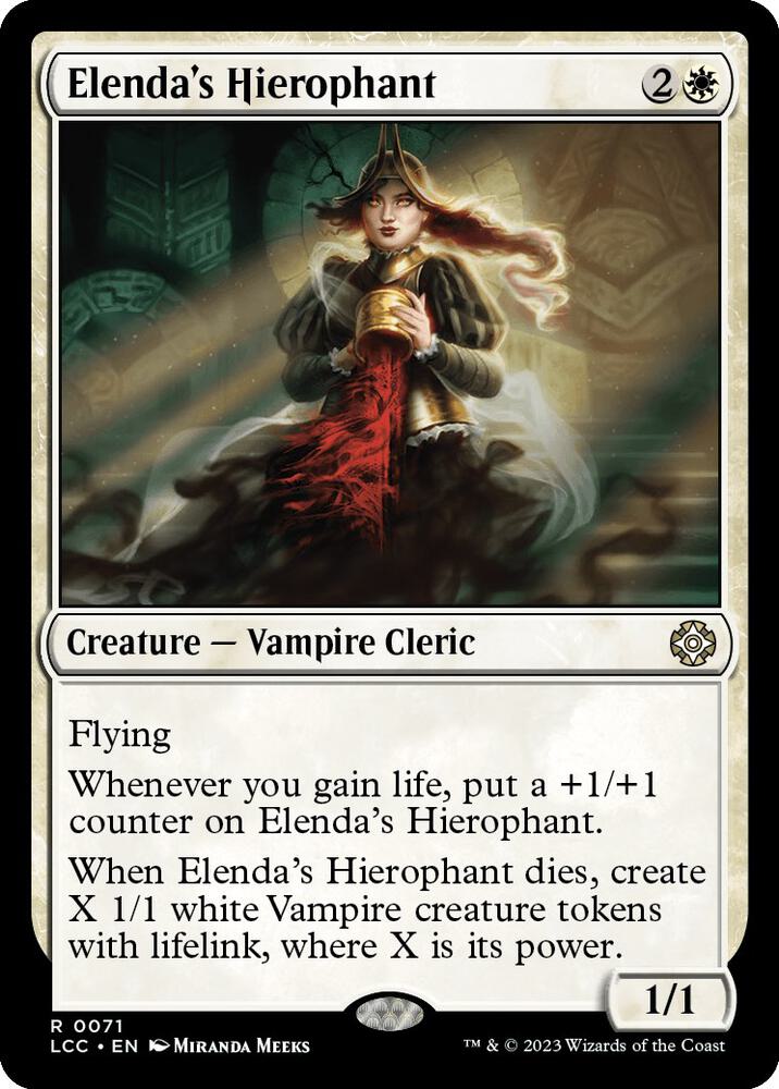 Elenda's Hierophant [Commander: The Lost Caverns of Ixalan] 71