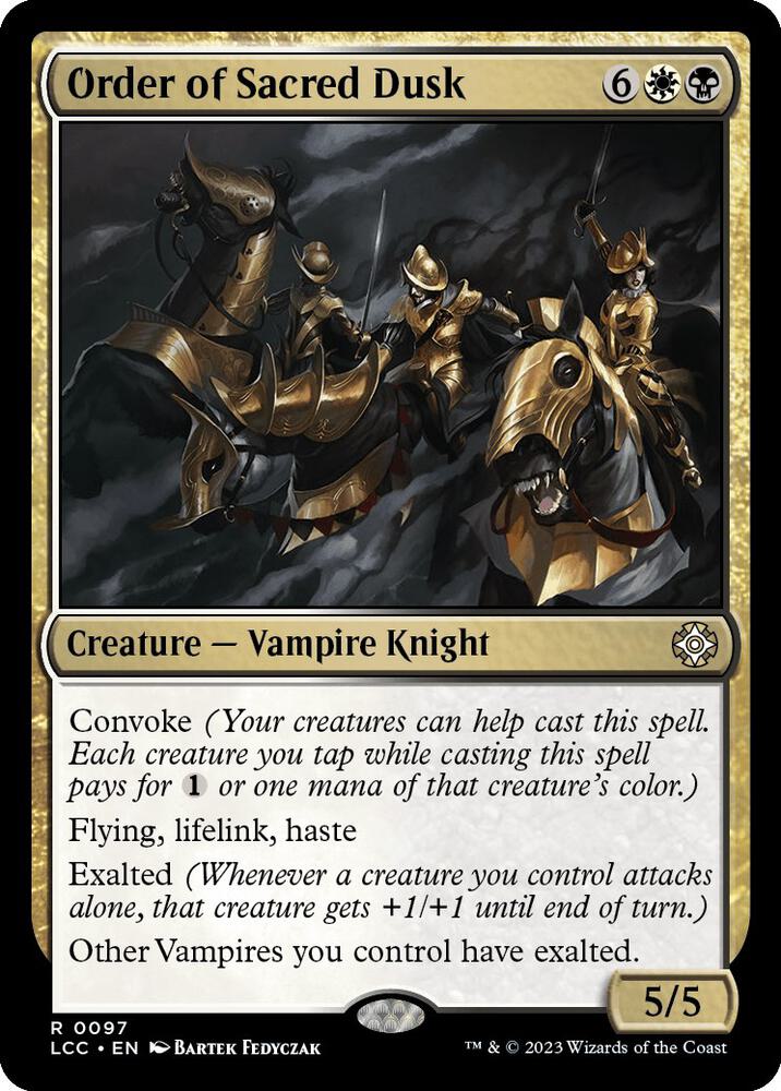 Order of Sacred Dusk [Commander: The Lost Caverns of Ixalan] 97