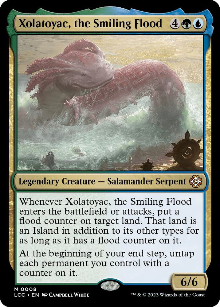 Xolatoyac, the Smiling Flood [Commander: The Lost Caverns of Ixalan] 8