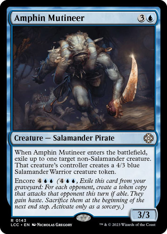 Amphin Mutineer [Commander: The Lost Caverns of Ixalan] 143