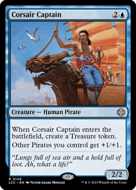 Corsair Captain [Commander: The Lost Caverns of Ixalan] 149