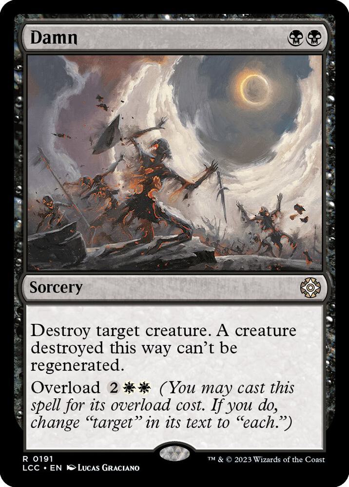 Damn [Commander: The Lost Caverns of Ixalan] 191