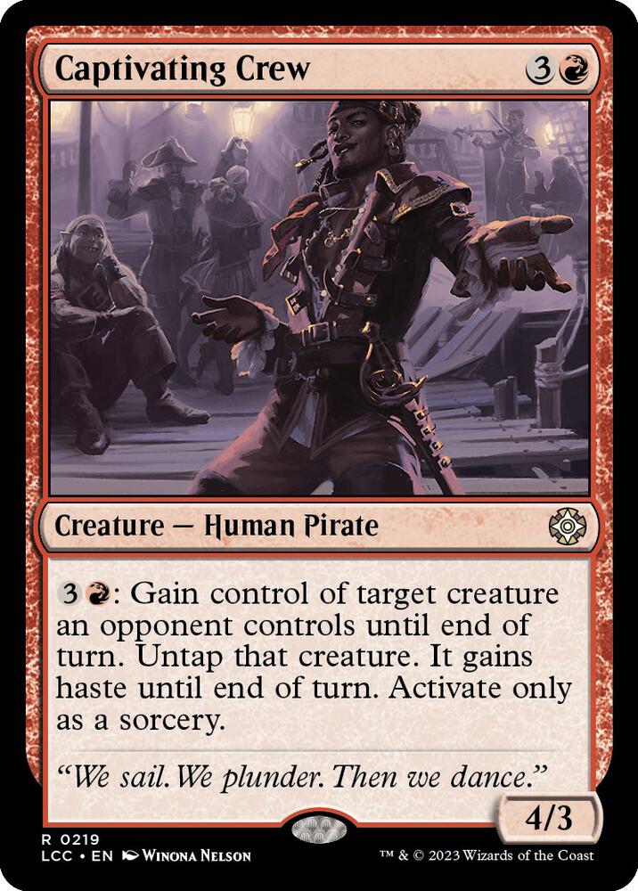 Captivating Crew [Commander: The Lost Caverns of Ixalan] 219