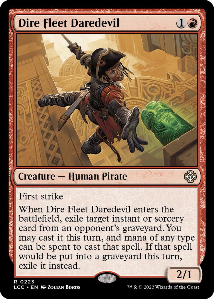 Dire Fleet Daredevil [Commander: The Lost Caverns of Ixalan] 223